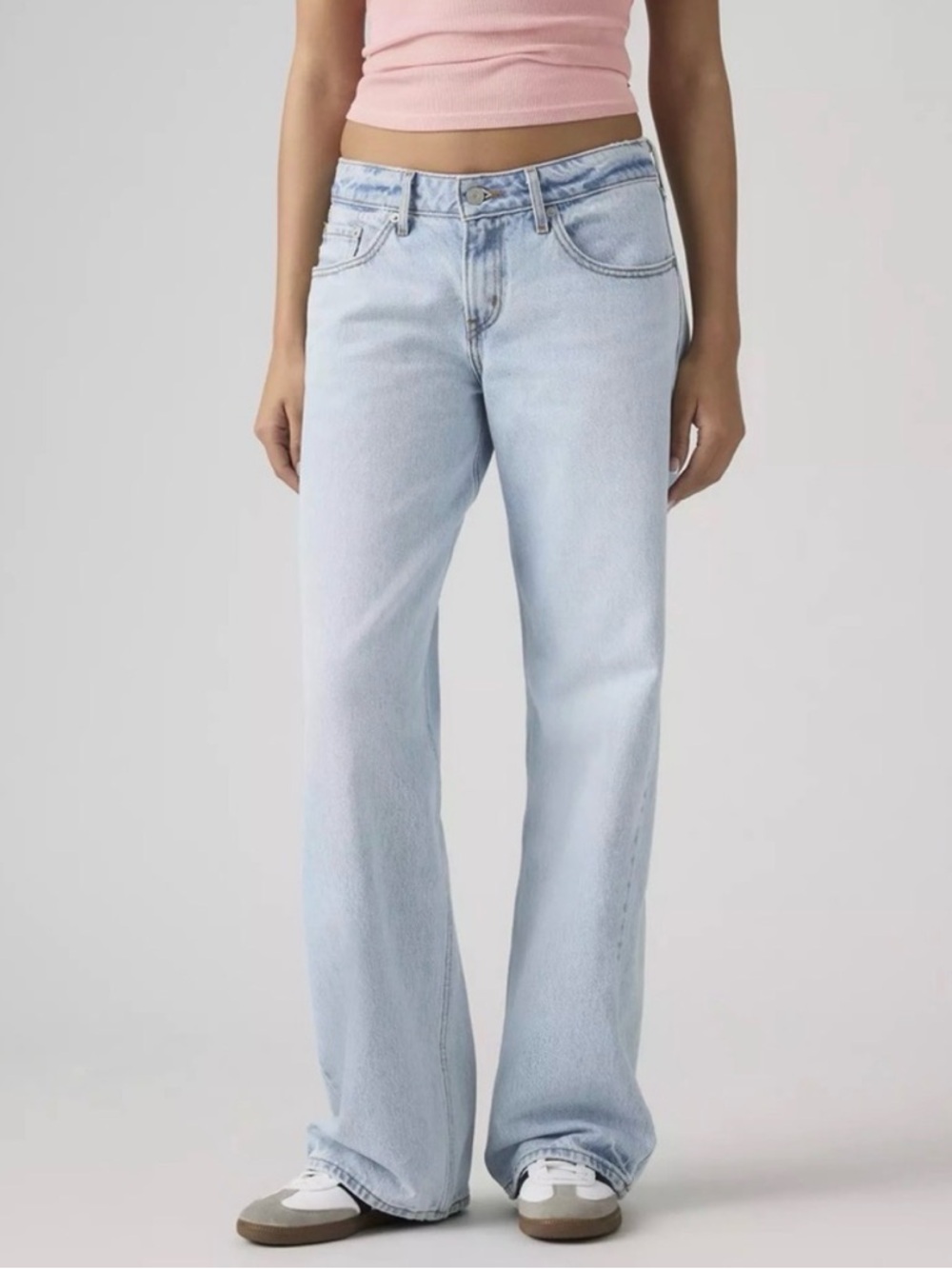 3 pairs Levi's Women’s Low Loose Jeans - Dark Blue, Light Blue, Black Washes - Picture 2 of 12